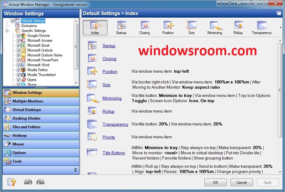 Actual Window Manager Pro 10.5.5 Crack Full Version Download